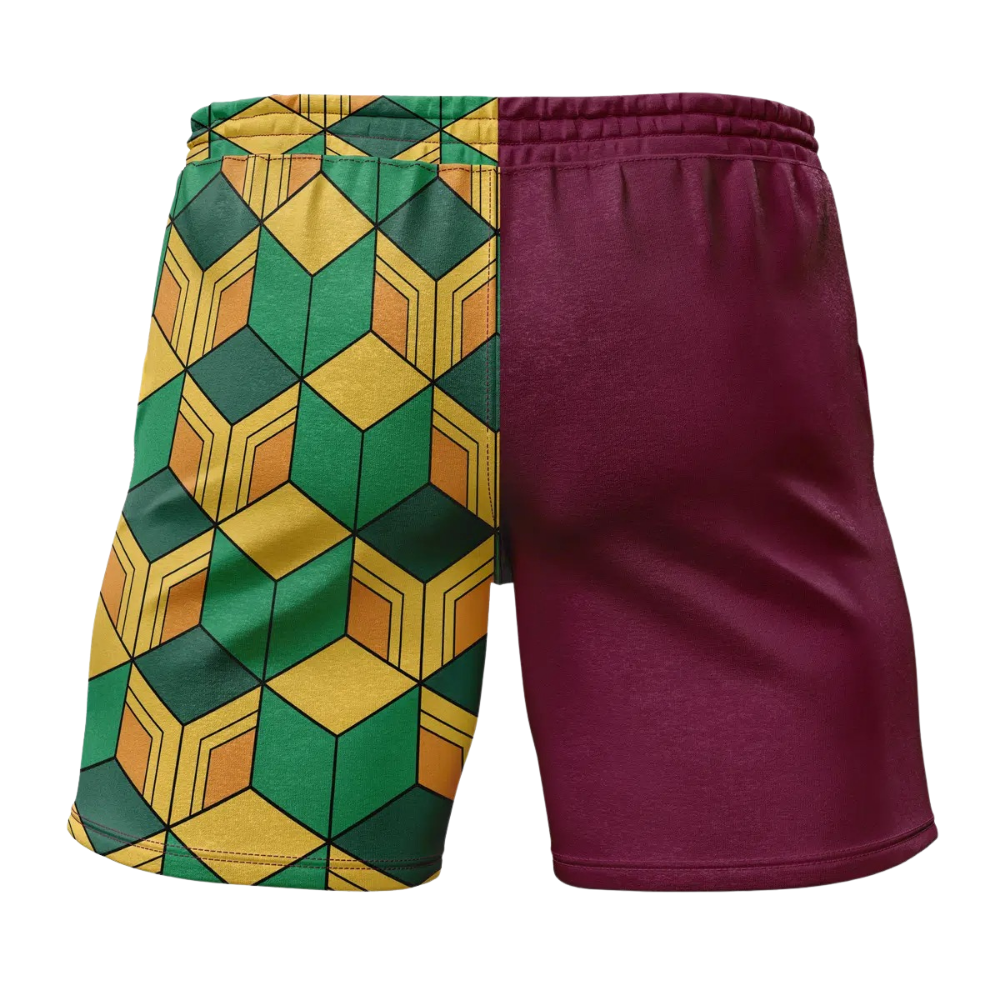 Demon Slayer Giyu Tomioka Gym Shorts