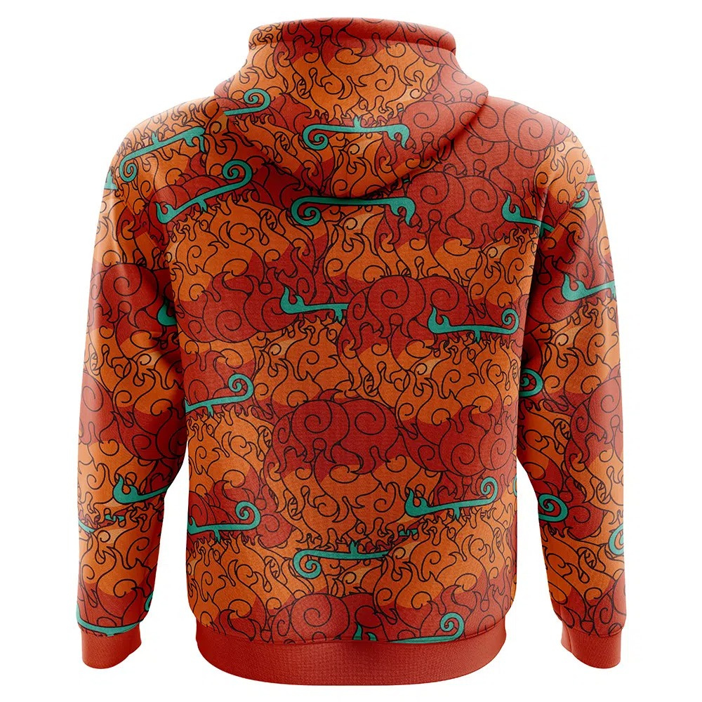 One Piece Mera Mera No Mi Hoodie