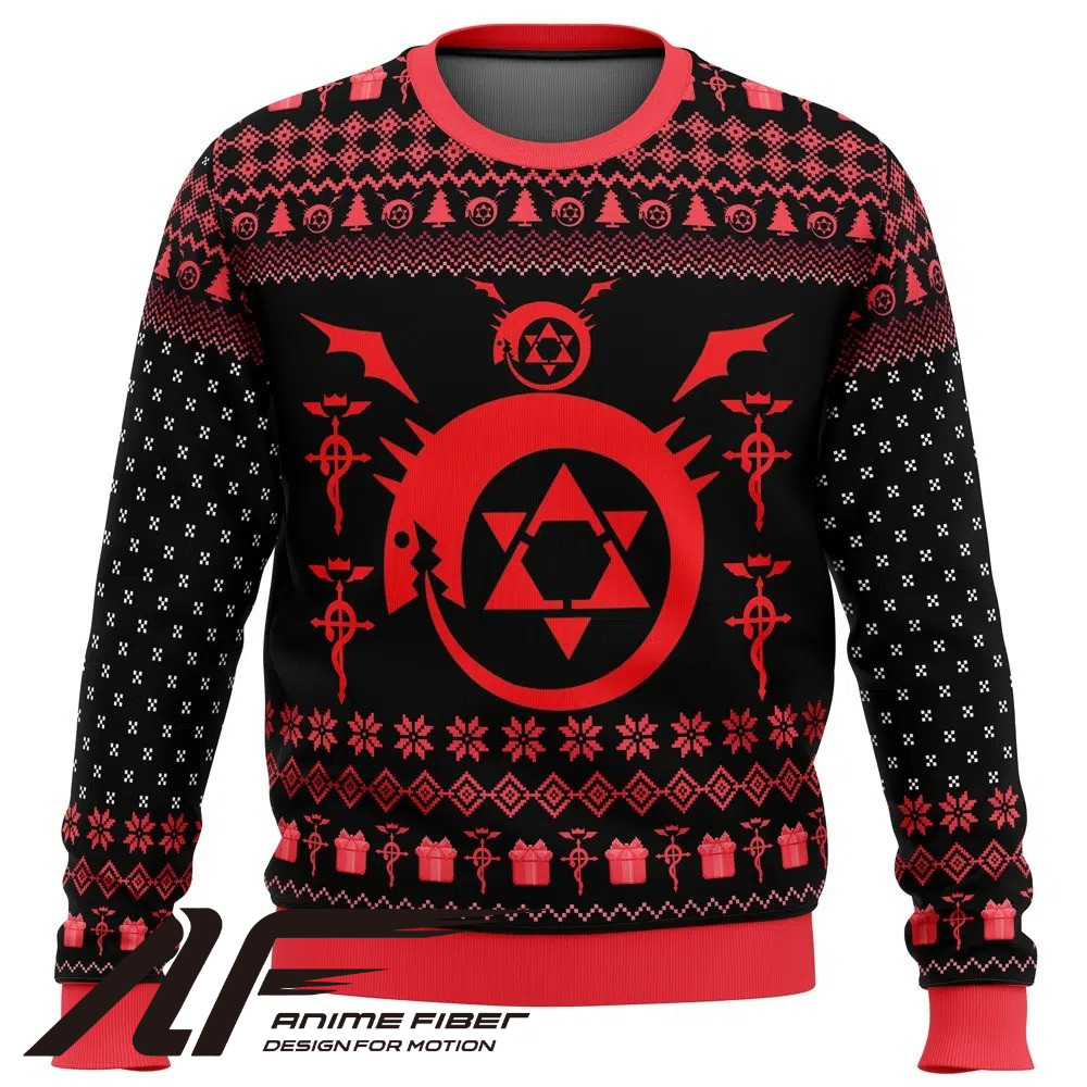 Fullmetal Alchemist Homunculi Christmas Sweatshirt