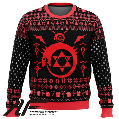 Fullmetal Alchemist Homunculi Christmas Sweatshirt