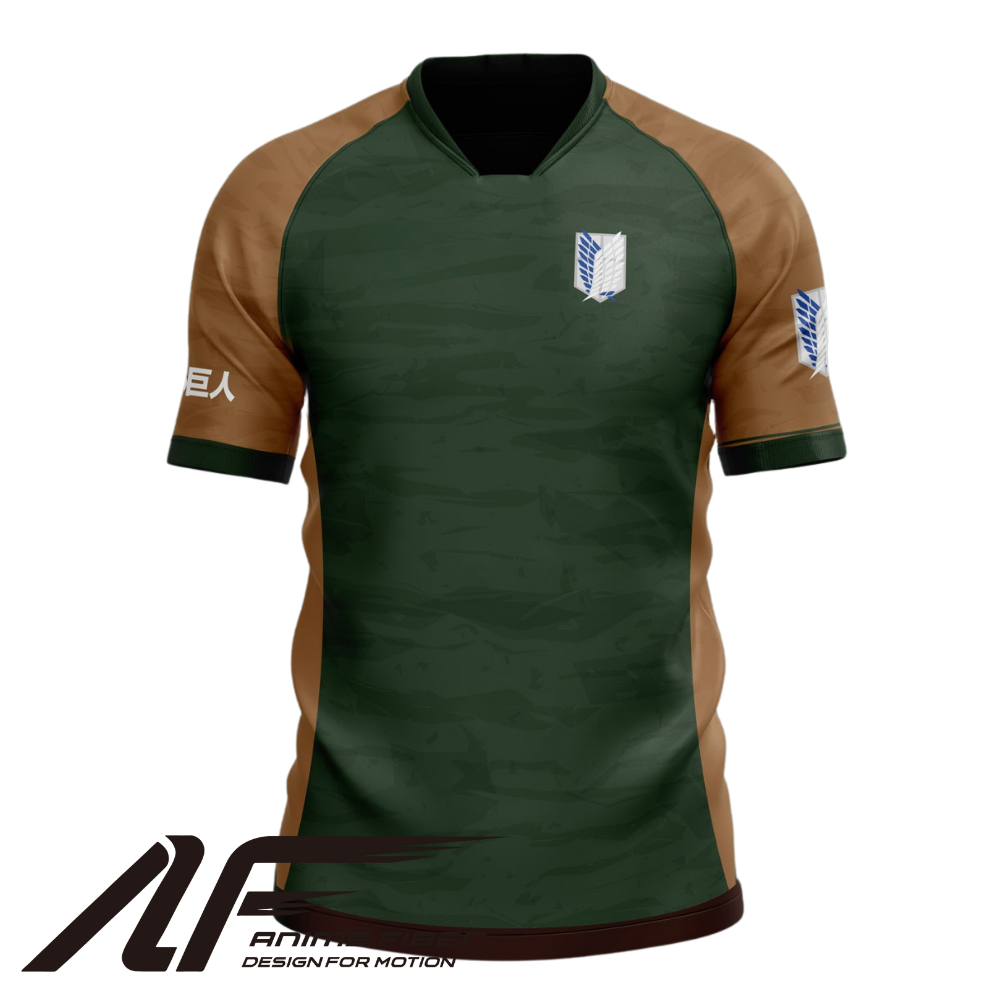 Survey Corps Soccer Jersey | Attack on Titan Anime Jersey