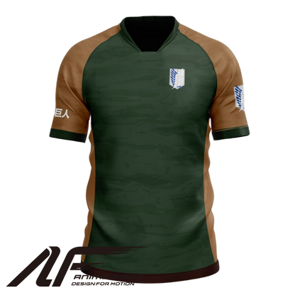 Survey Corps Soccer Jersey | Attack on Titan Anime Jersey