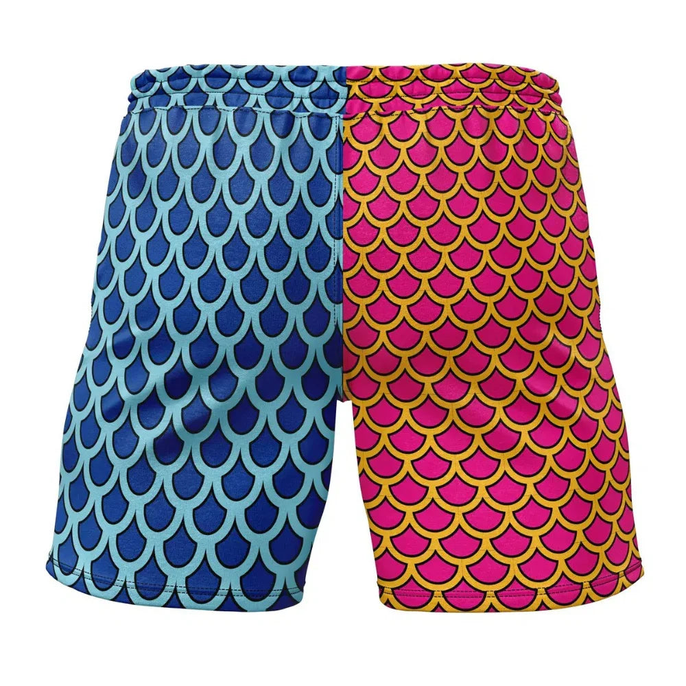 One Piece Kaido Pattern Gym Shorts