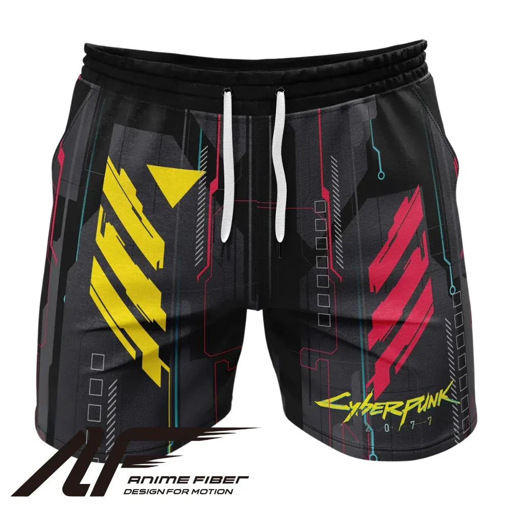 Cyberpunk 2077 Gym Shorts