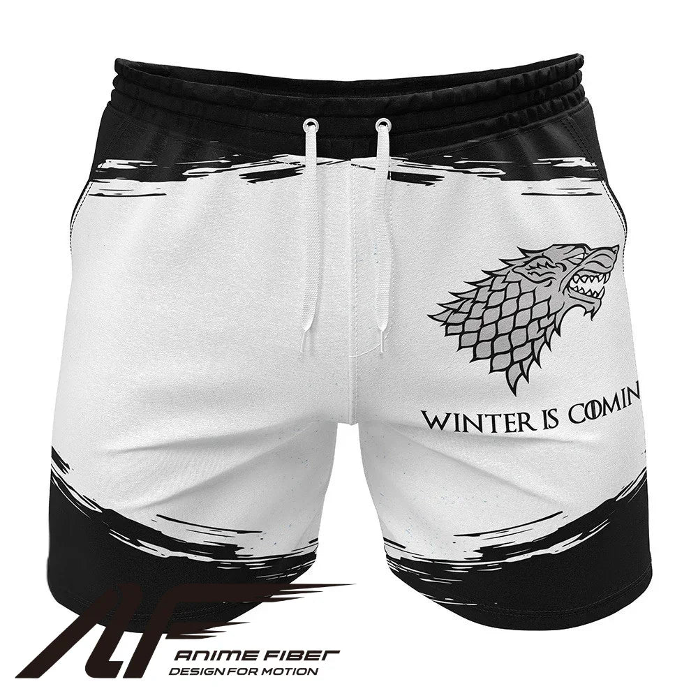 Game of Thrones House Stark Gym Shorts