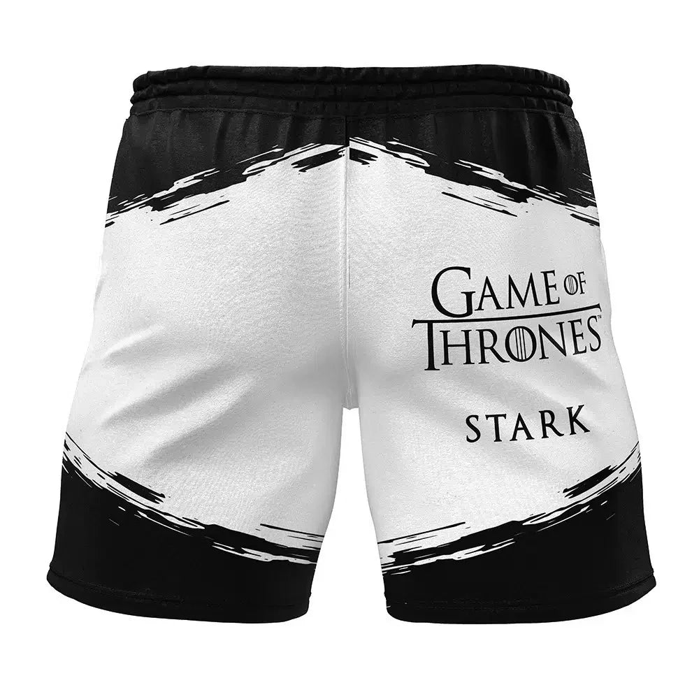 Game of Thrones House Stark Gym Shorts