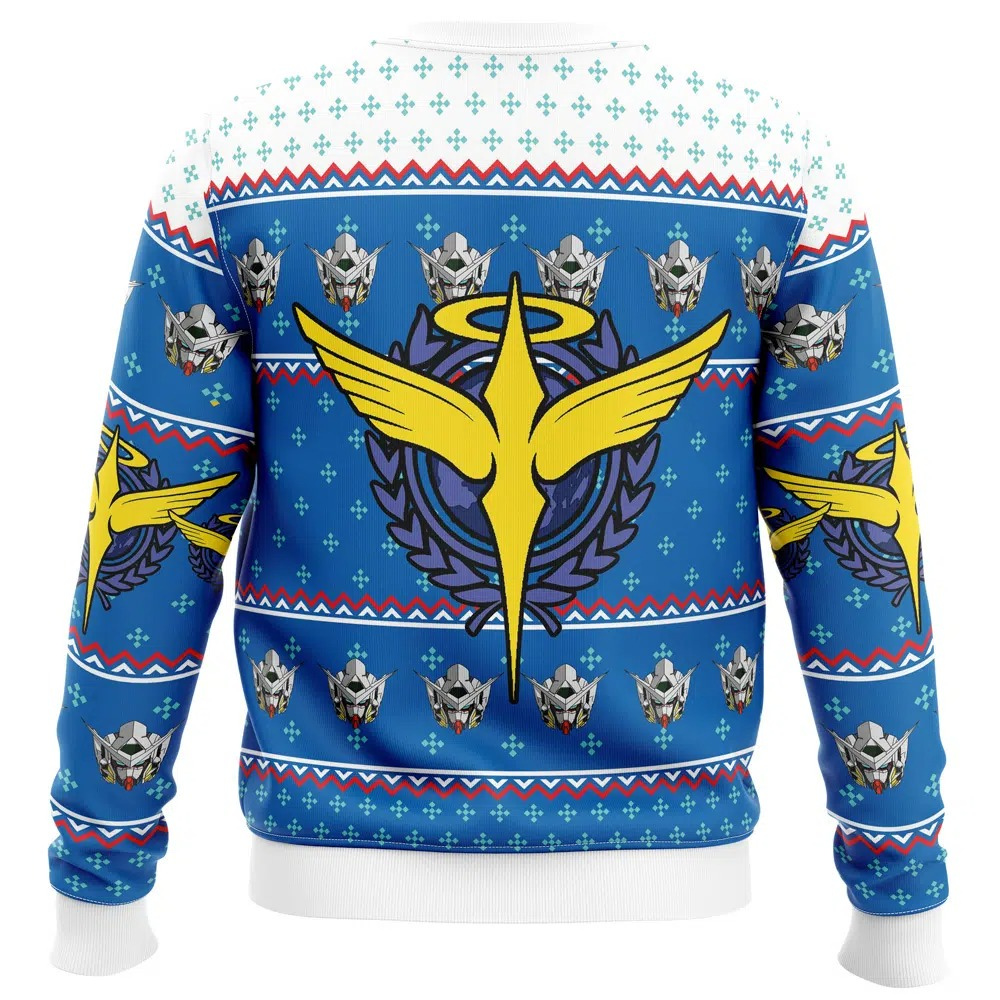 Gundam Helmet Christmas Sweatshirt