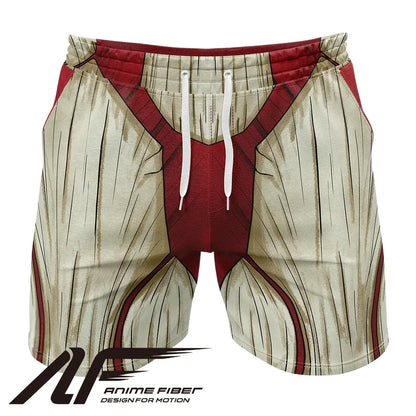 Attack on Titan Reiner Braun Armored Titan Gym Shorts