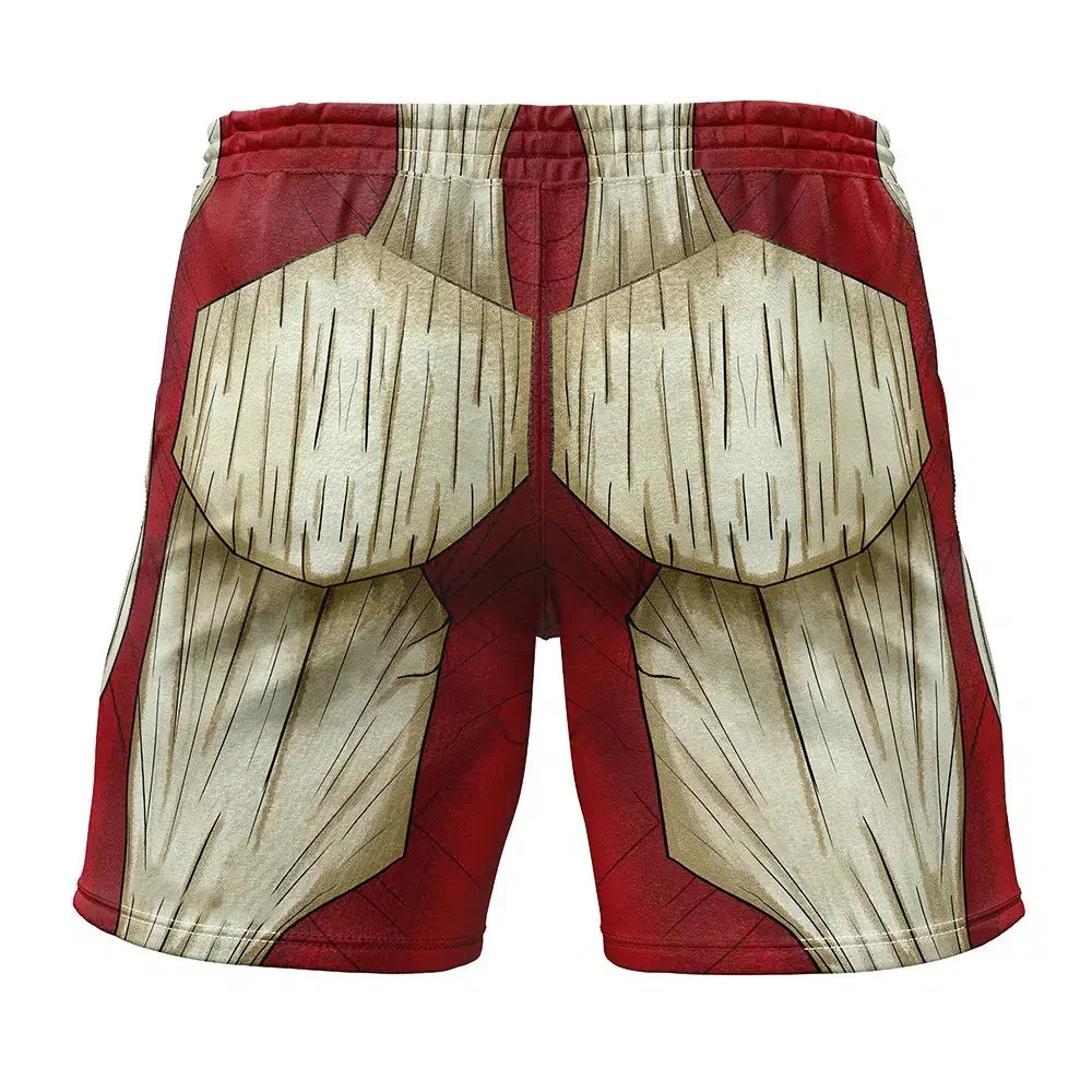 Attack on Titan Reiner Braun Armored Titan Gym Shorts