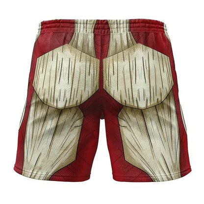 Attack on Titan Reiner Braun Armored Titan Gym Shorts