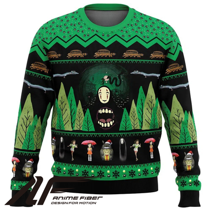 Studio Ghibli Spirited Away Christmas Sweatshirt