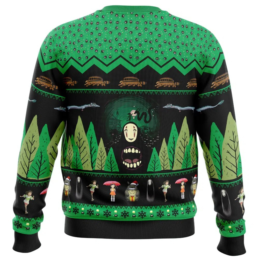 Studio Ghibli Spirited Away Christmas Sweatshirt