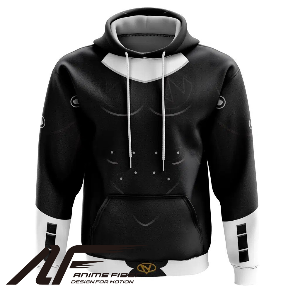 Power Rangers Black Psycho Ranger Hoodie
