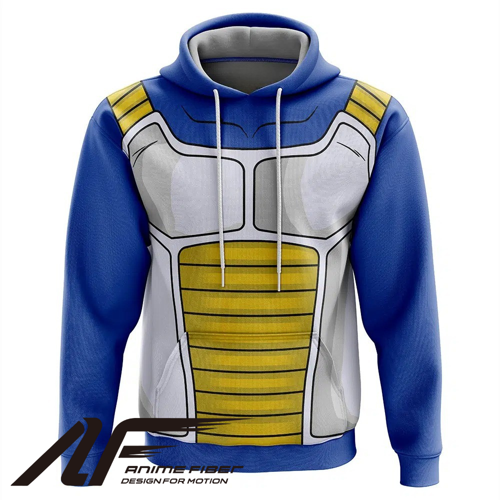 Dragon Ball Z Vegeta Armor Hoodie - ANIME FIBER
