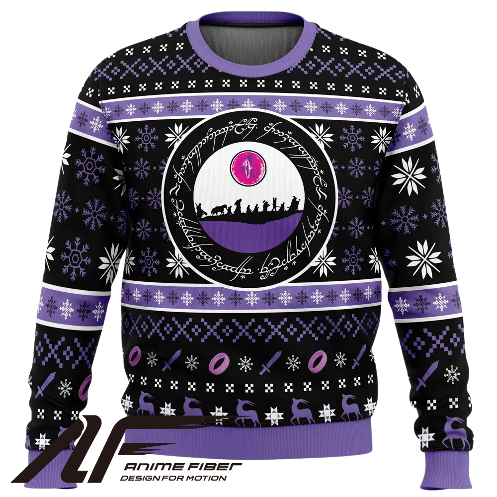 Lord of the Ring Ring Language Christmas Sweatshirt