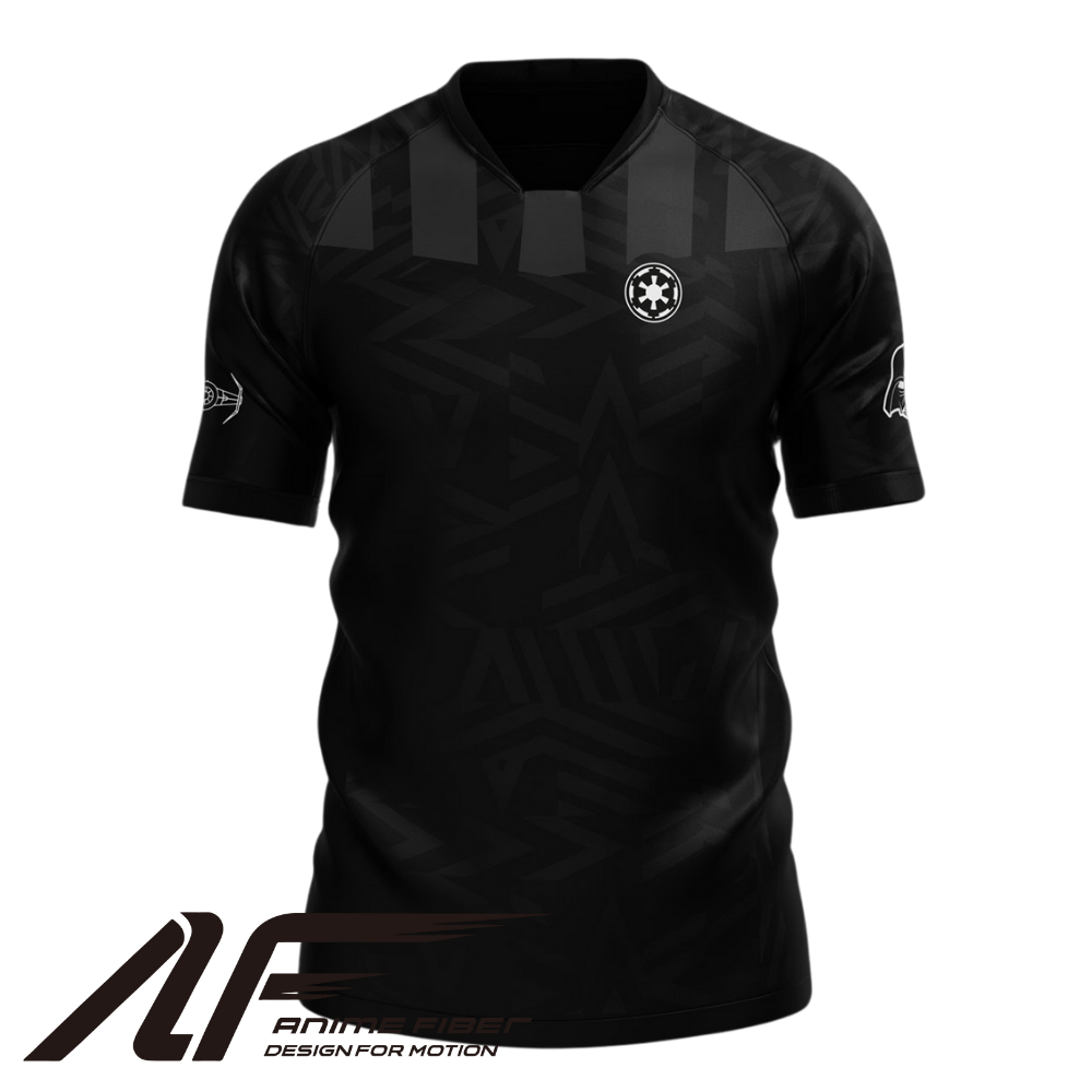 Front view of anime-inspired soccer jersey from Anime Fiber.
