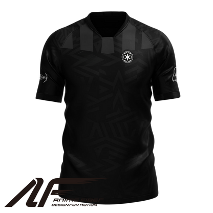 Front view of anime-inspired soccer jersey from Anime Fiber.
