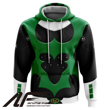 Power Rangers Green Psycho Ranger Hoodie
