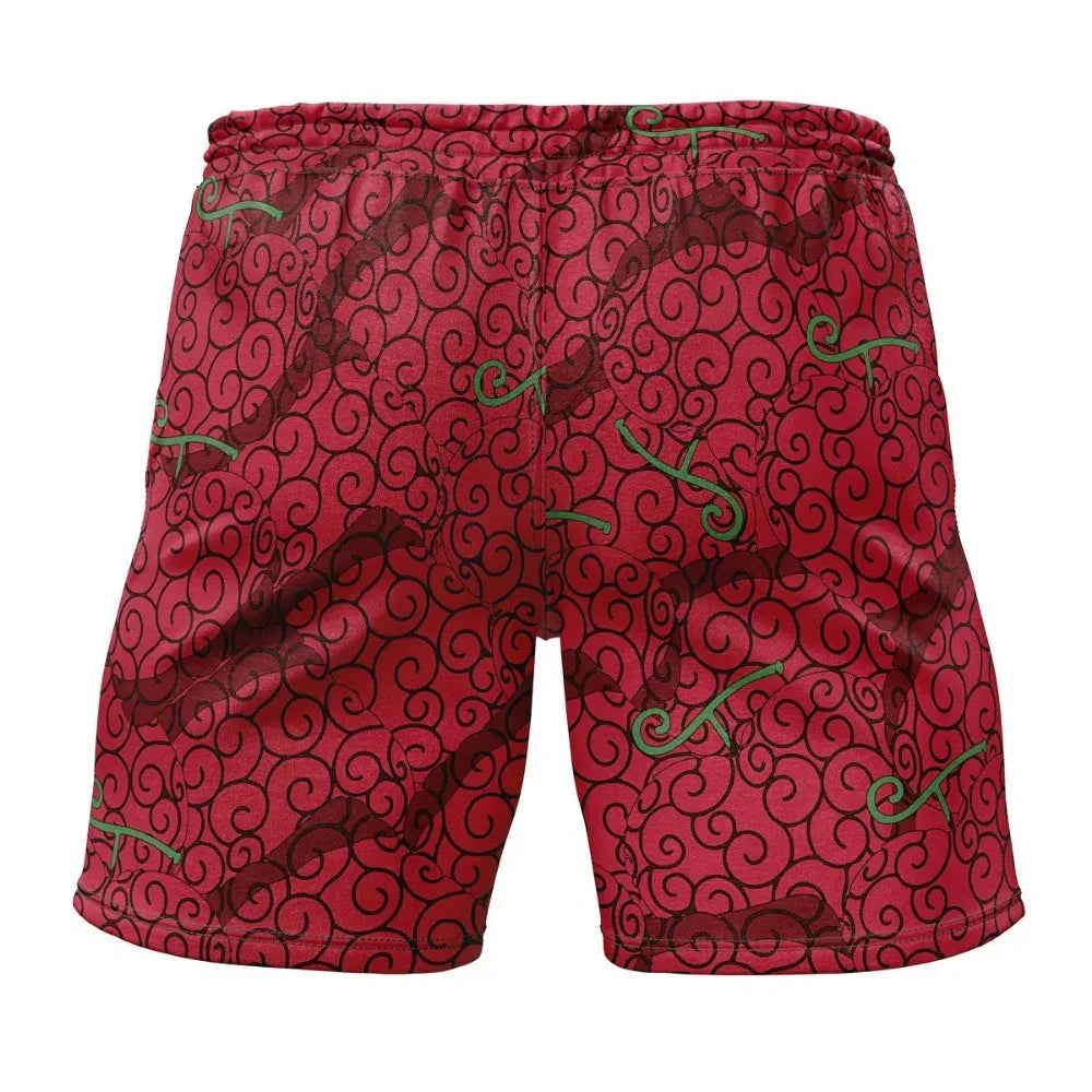 One Piece Ope Ope No Mi Law Devil Fruit Gym Shorts