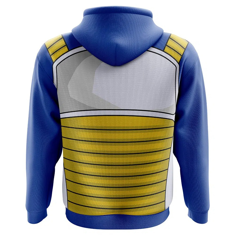 Dragon Ball Z Vegeta Armor Hoodie - ANIME FIBER