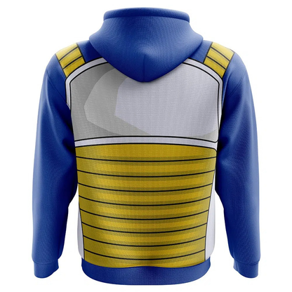 Dragon Ball Z Vegeta Armor Hoodie - ANIME FIBER