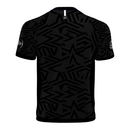 Back view of anime-inspired soccer jersey by Anime Fiber.