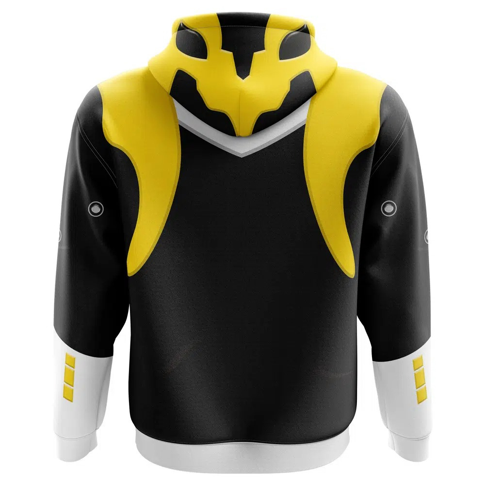 Power Rangers Yellow Psycho Ranger Hoodie