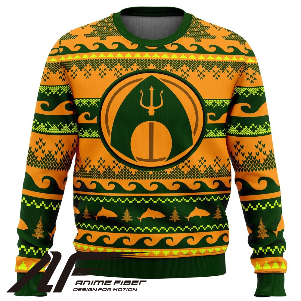 DC Comics Aquaman Christmas Sweatshirt
