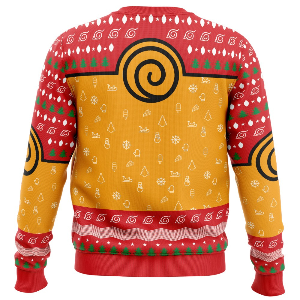 Naruto Shippuden Nine-Tails Chakra Mode Christmas Sweatshirt
