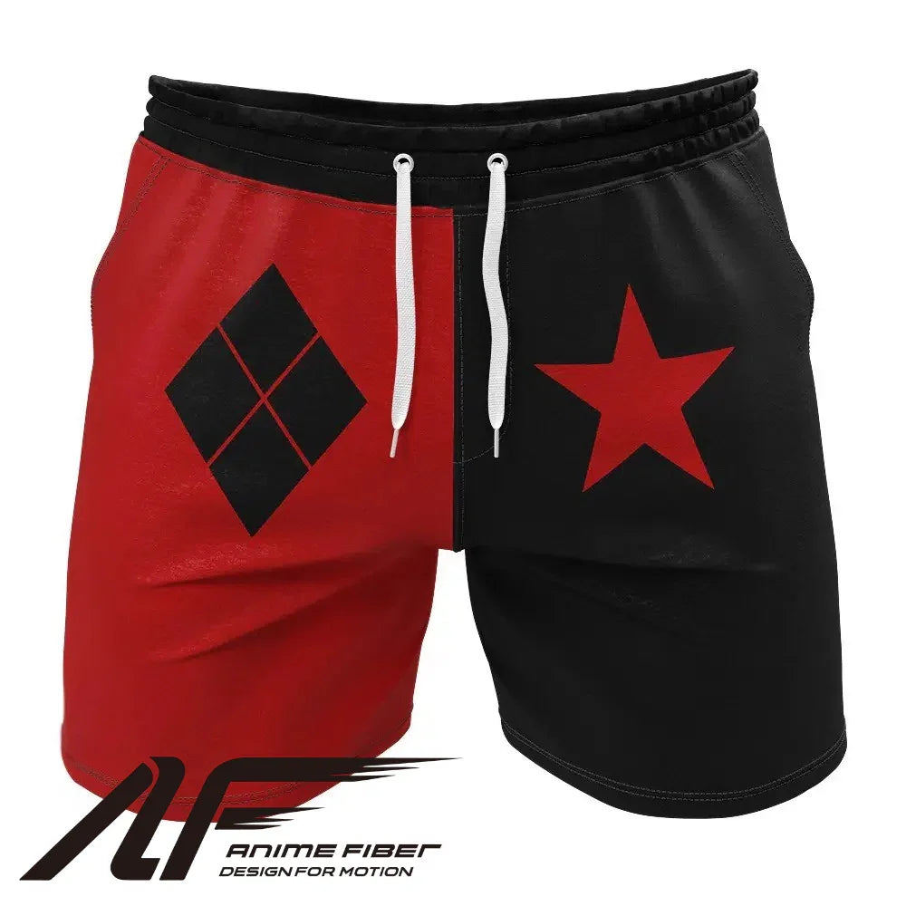DC Comics Harley Quinn Gym Shorts