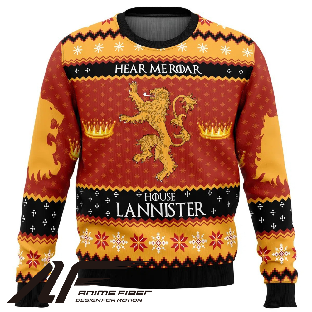 Game of Thrones House Lannister Christmas Sweatshirt