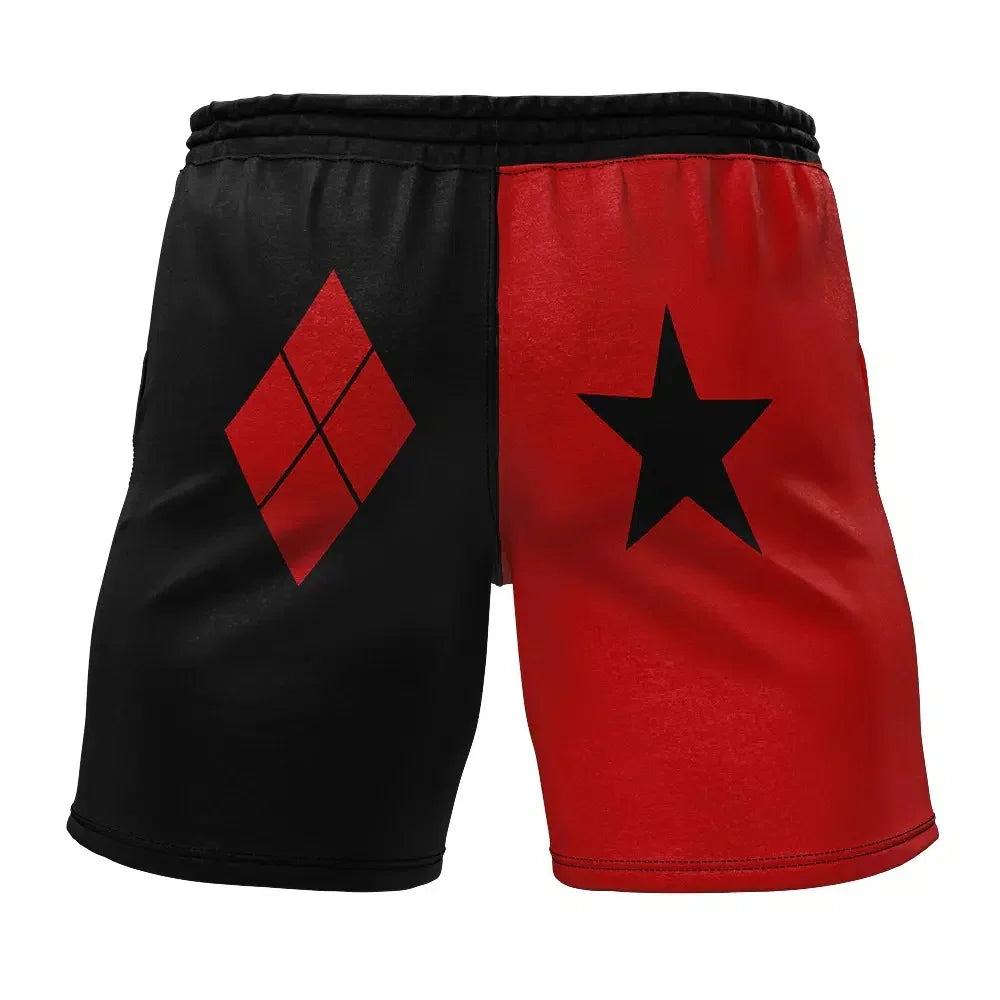 DC Comics Harley Quinn Gym Shorts