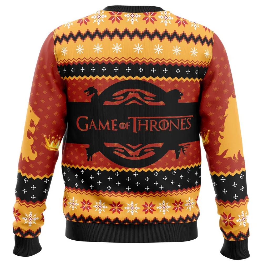 Game of Thrones House Lannister Christmas Sweatshirt