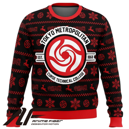 Jujutsu Kaisen Tokyo Metropolitan Christmas Sweatshirt