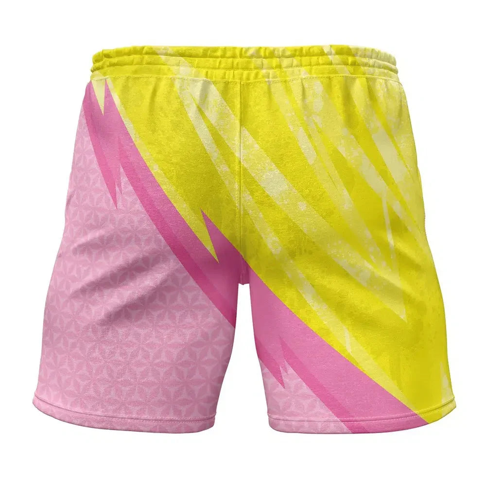Mario Bros Princess Peach Gym Shorts