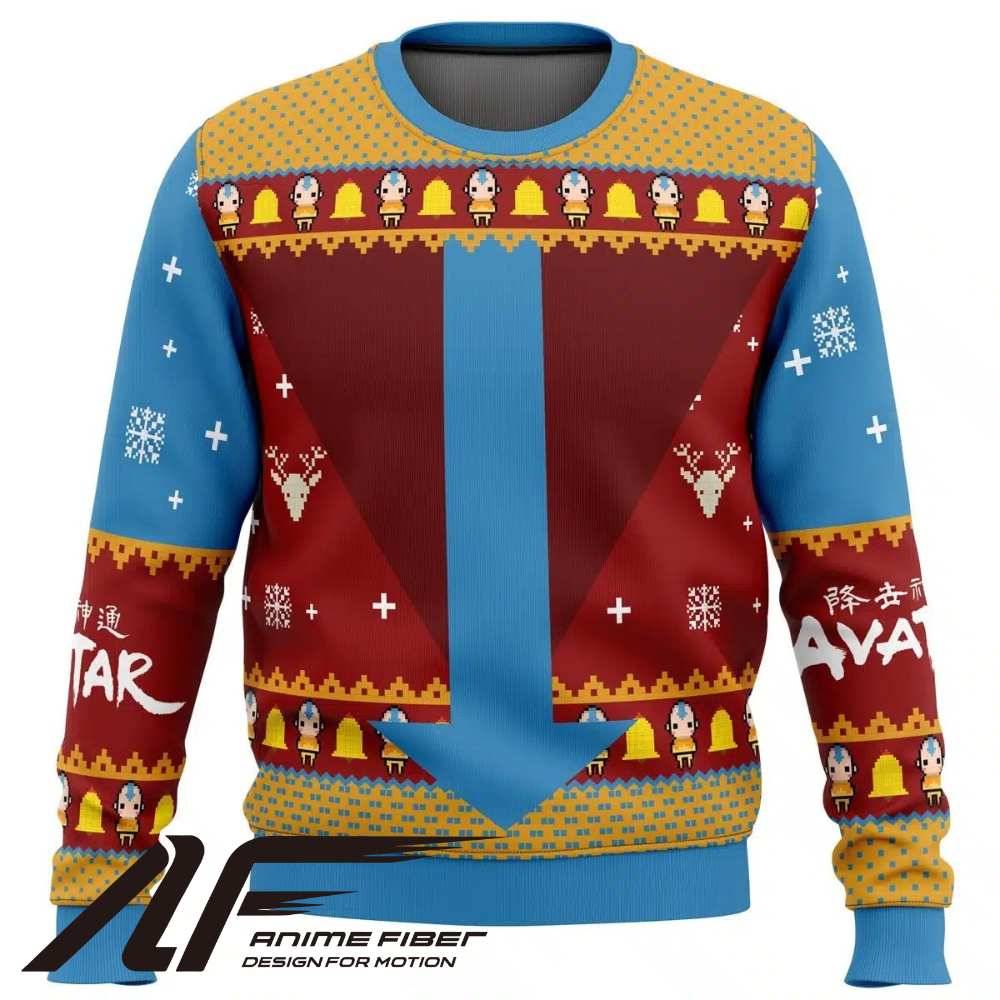 Avatar The Last Airbender Air Nomads Christmas Sweatshirt