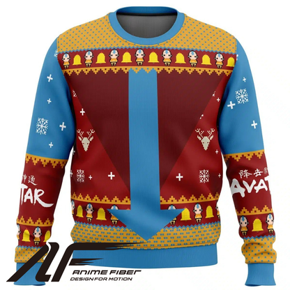 Avatar The Last Airbender Air Nomads Christmas Sweatshirt