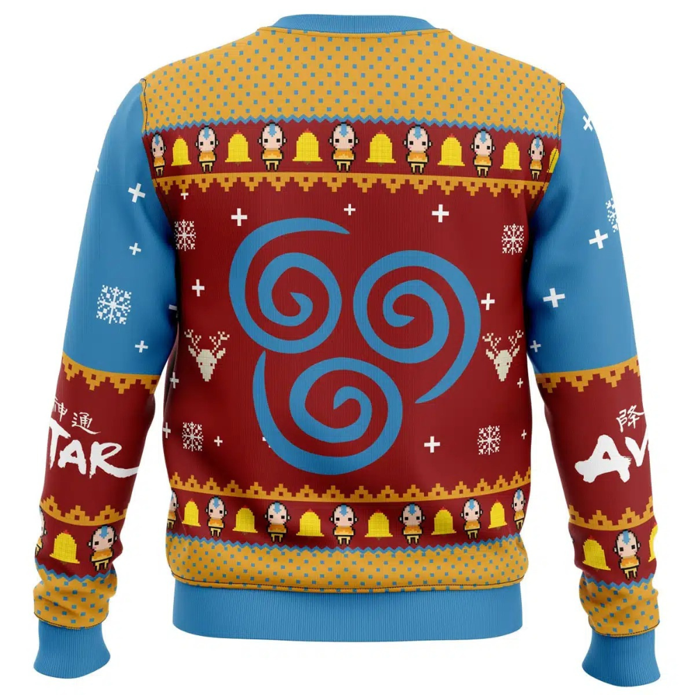 Avatar The Last Airbender Air Nomads Christmas Sweatshirt