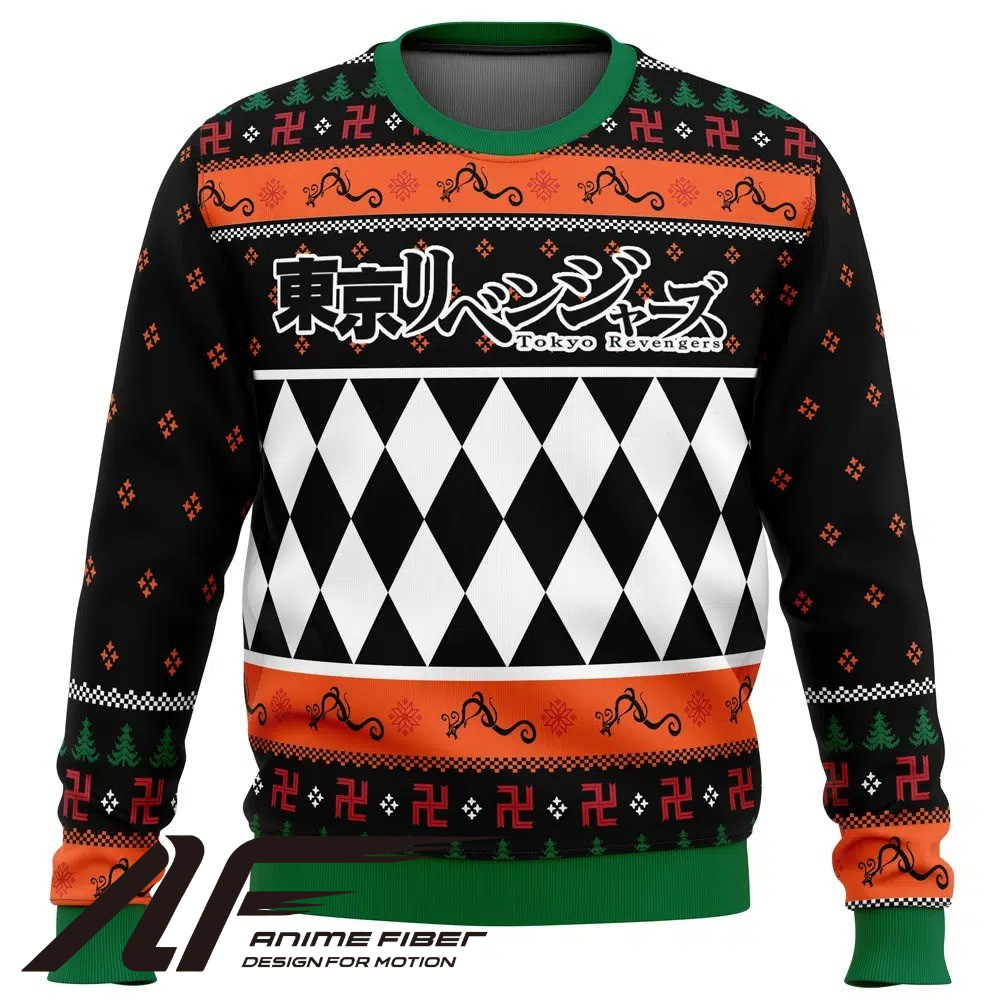 Tokyo Revengers Tokyo Gang Christmas Sweatshirt