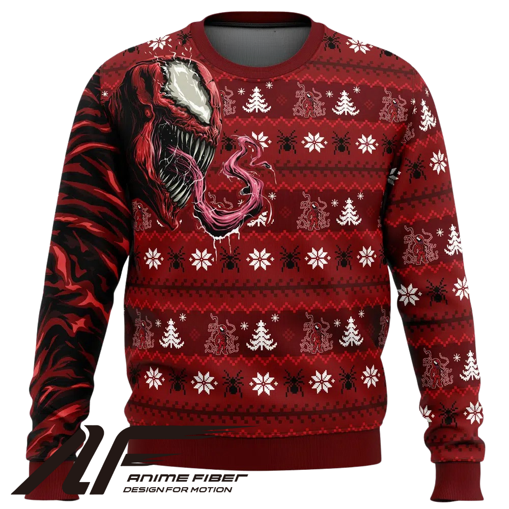 Marvel Carnage Christmas Sweatshirt