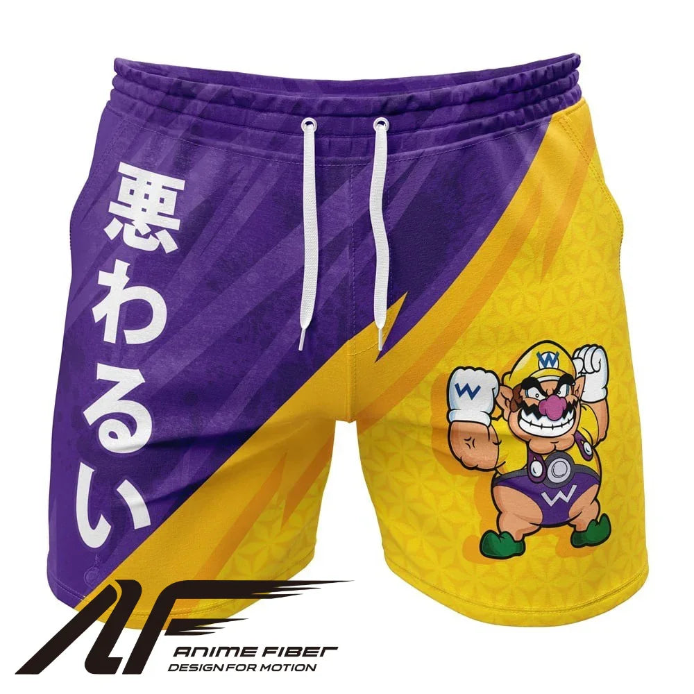 Mario Bros Wario Gym Shorts