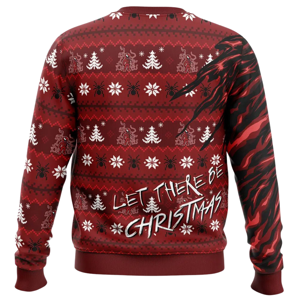 Marvel Carnage Christmas Sweatshirt