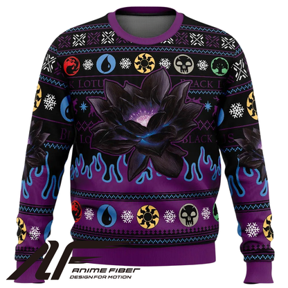 Magic the Gathering Black Lotus Christmas Sweatshirt