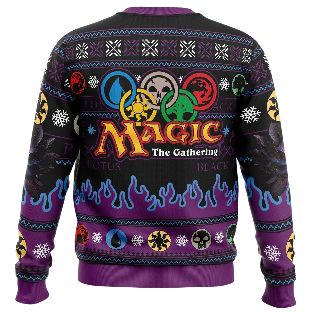 Magic the Gathering Black Lotus Christmas Sweatshirt