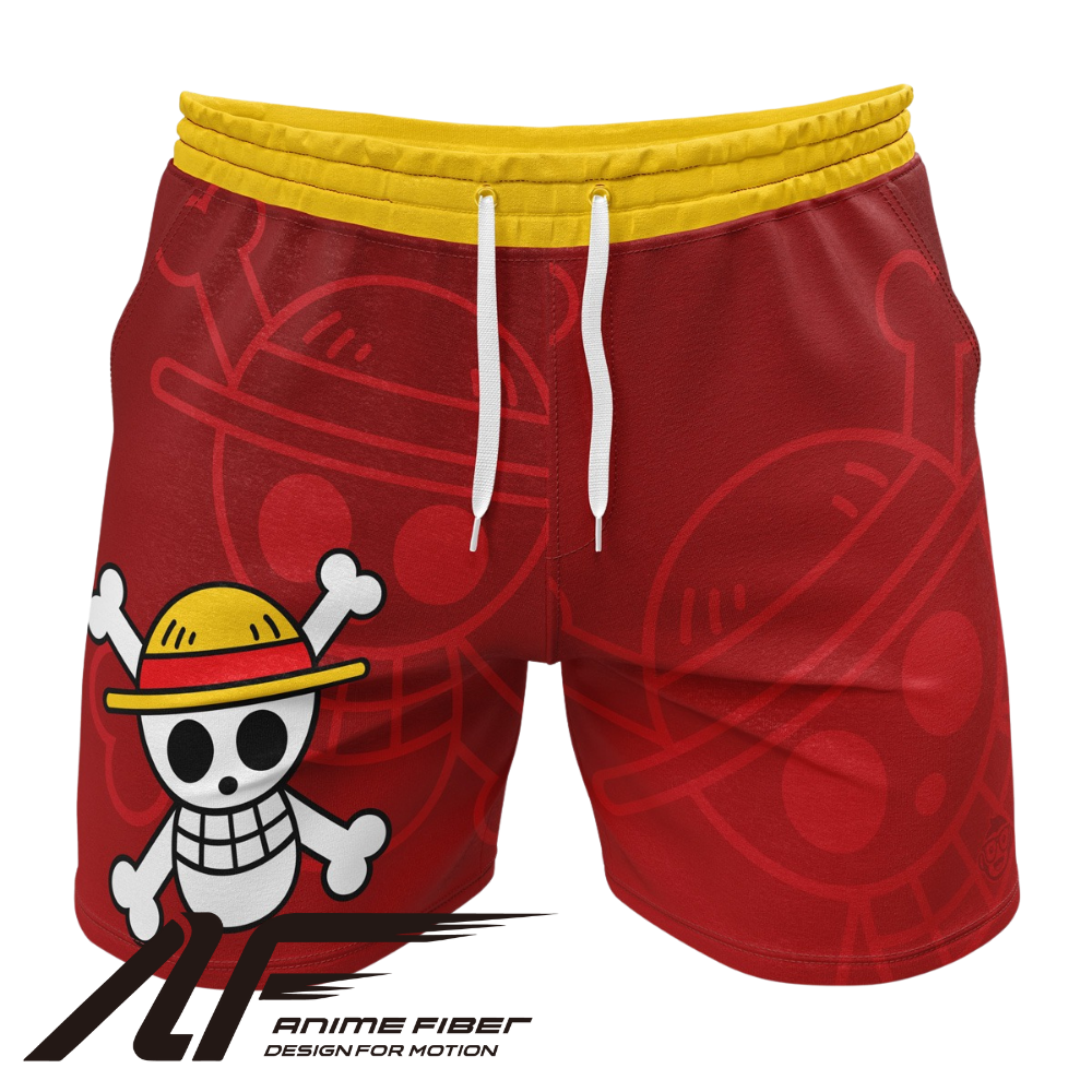 One Piece Luffy v2 Gym Shorts