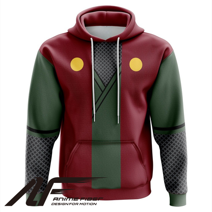 Naruto Shippuden Jiraiya Uniform Hoodie - ANIME FIBER