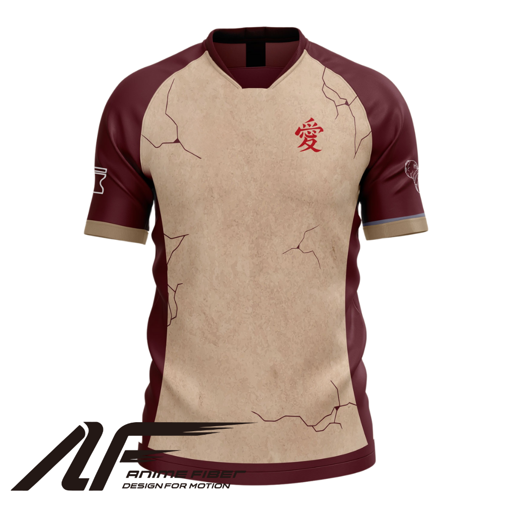 Gaara Soccer Jersey | Naruto Anime Jersey