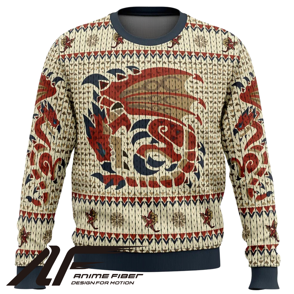 Monster Hunter Rathalos Christmas Sweatshirt