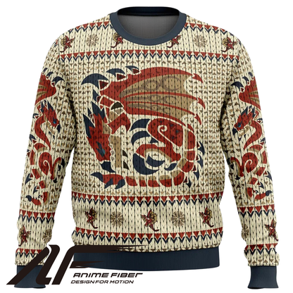 Monster Hunter Rathalos Christmas Sweatshirt