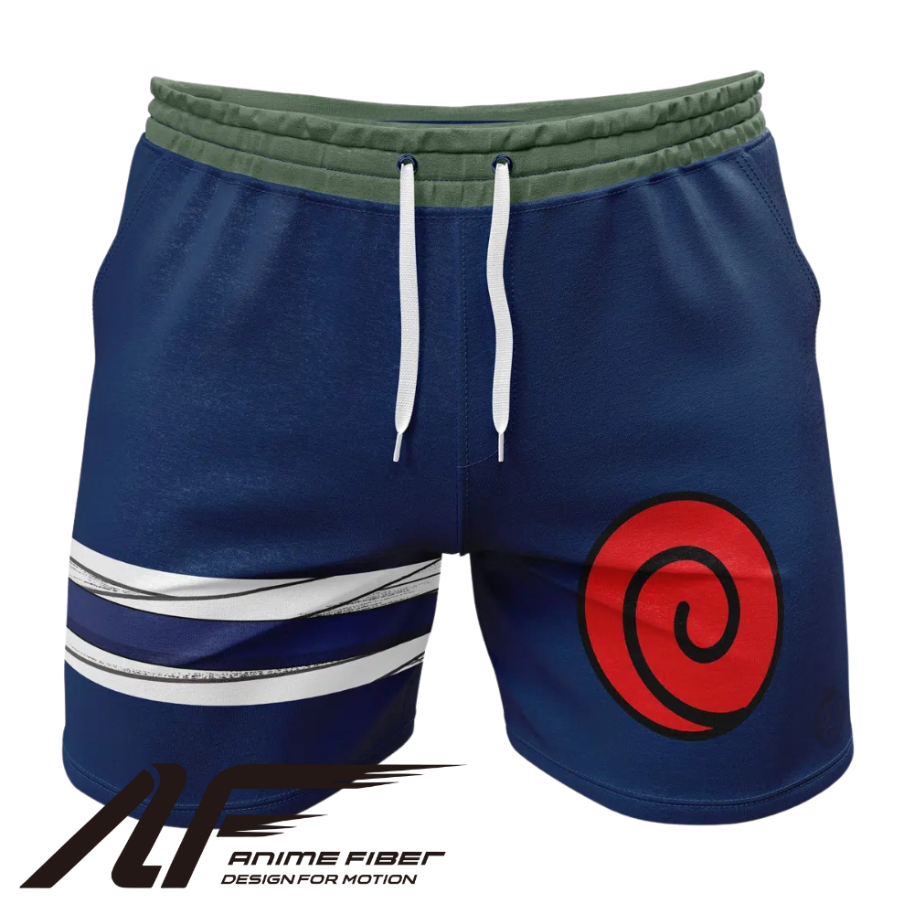 Naruto Shippuden Konoha Ronin Gym Shorts